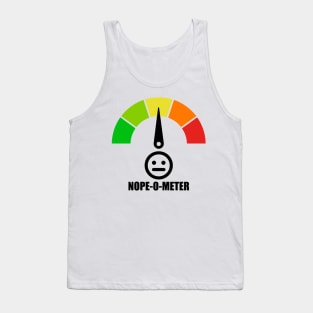 Meter Series - NOPE-O-METER 2 - Nope Icons - Gauge Level 4 - NOPE - 4A Tank Top